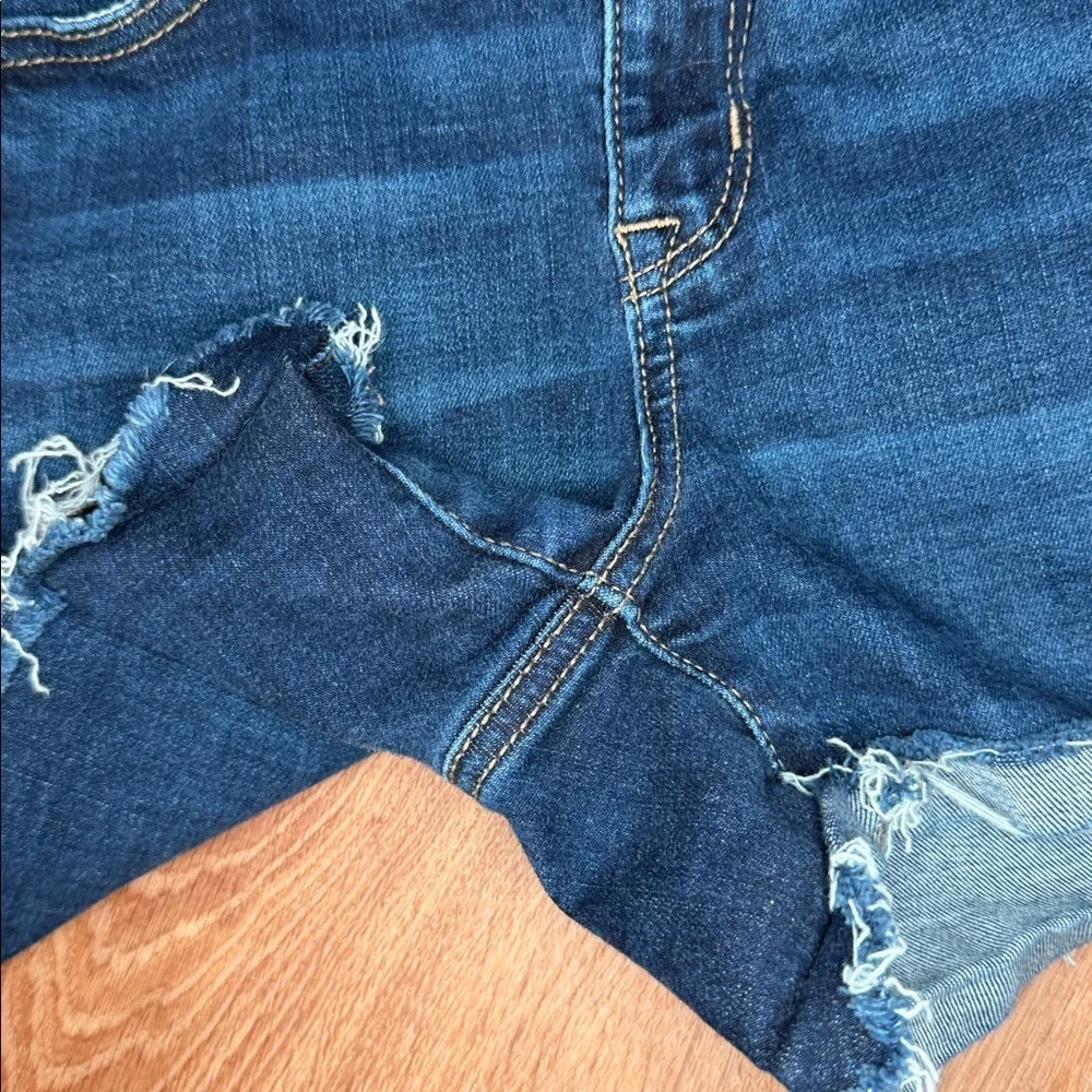 American Eagle‎ Outfitters Hi Rise Shortie Denim Shorts size 2
